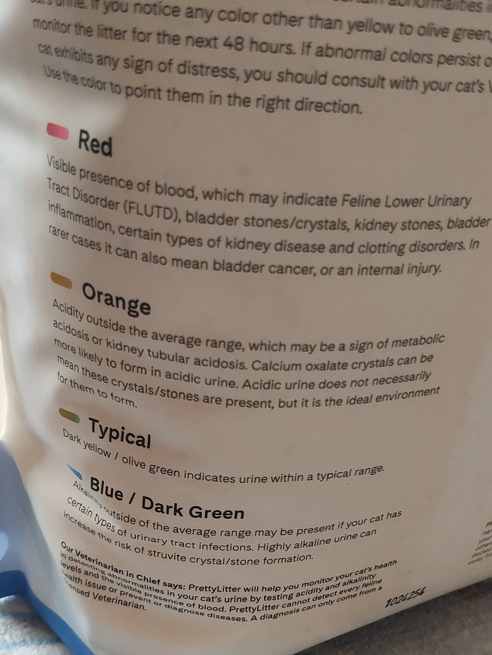 PRETTY LITTER HEALTH MONITOR FOR CATS